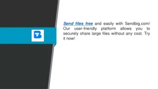 Send Files Free  Sendbig.com