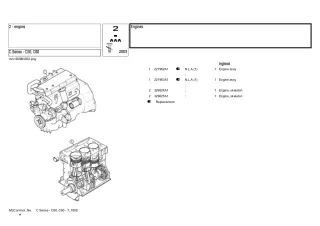 McCormick C Series - C50, C60 Tractor Parts Catalogue Manual Instant Download
