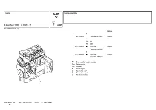 McCormick C-MAX Tier 2 (2003- ) - RS20 - 75 Tractor Parts Catalogue Manual Instant Download