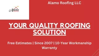 Alamo Roofing LLC