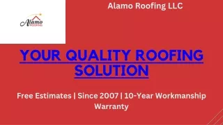 Alamo Roofing LLC