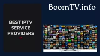 Best IPTV Service Providers