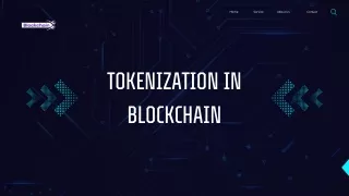 Tokenization in Blockchain