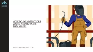 How do gas detectors work, and how are they made (1)