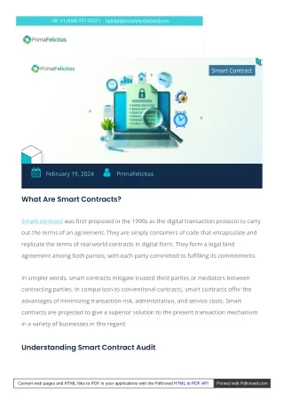 Smart Contract Audit Company for Secure Blockchain Apps