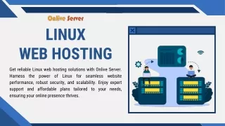 Linux Web Hosting Solutions Offered by Onlive Server