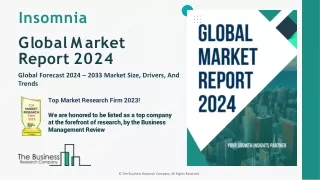 Insomnia Market Size, Share, Trends, Growth Report And Forecast 2033