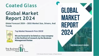 Coated Glass Market Size, Share, Growth Insights & Forecast Report, 2033