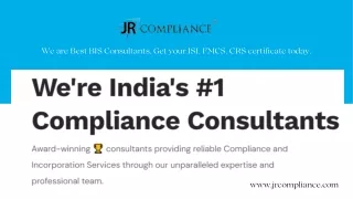 Get Market Access and Growth with India's Best Compliance Services