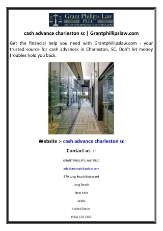 cash advance charleston sc   Grantphillipslaw.com