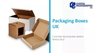 Packaging Boxes UK