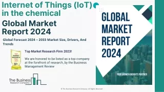 Internet of Things IoT in the chemical Market Size, Growth And Forecast 2024-203