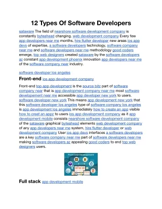 12 Types Of Software Developers.docx