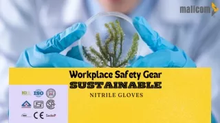 High-Quality Nitrile Gloves for Various Applications | Mallcom Hand Gloves