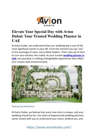 Your Dream Wedding, Made Easy!