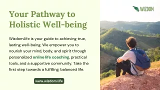 Your Pathway to Holistic Well-being | Wizdom LLC