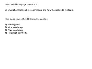 child language development introduction