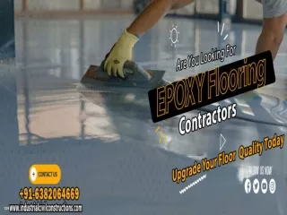 Epoxy Flooring Contractors Chennai , Coimbatore , Tiruppur , Kanchipuram , Pondi , Vellore