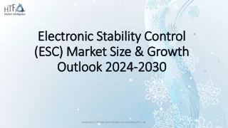 Electronic Stability Control (ESC) Market