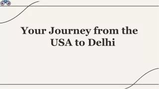 Book Cheap Flights To Delhi From USA