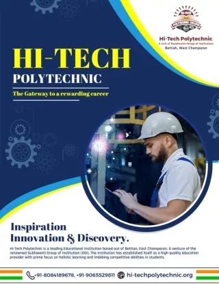 best polytechnic college in Bihar | Hi-Tech Polytechnic College