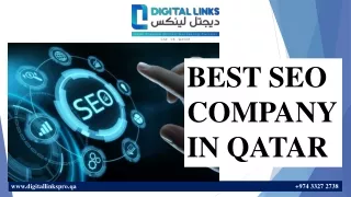 BEST SEO COMPANY IN QATAR