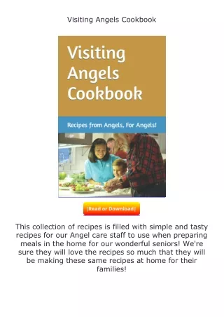 Download⚡PDF❤ Visiting Angels Cookbook