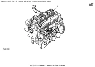 John Deere B550 Tractor Parts Catalogue Manual (PC4710)