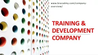 DIGITAL MARKETING TRAINING & DEVELOPMENT COMPANY