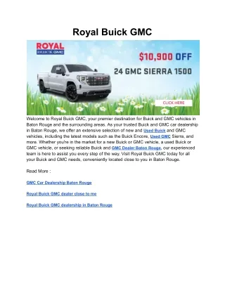 Royal Buick GMC