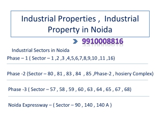 800 sq meter Industrial Building in Sector 11 Noida
