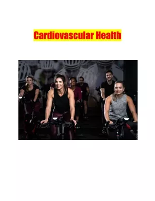 Cardiovascular Health