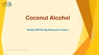 Coconut Alcohol market