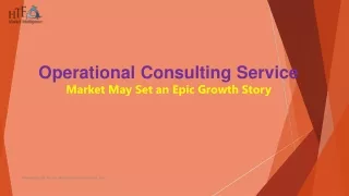 Operational Consulting Service market