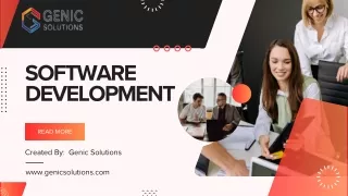 Choose the Right Software Development Company in Singapore - Genic Solutions