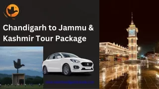 Chandigarh to Jammu & Kashmir Tour Package