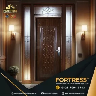 ESTETIK!!! WA 0821 7001 0763 (FORTRESS) Pintu Besi Minimalis 2 Pintu Terbaru di Denpasar