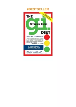 ❤️PDF⚡️ The G.I. (Glycemic Index) Diet