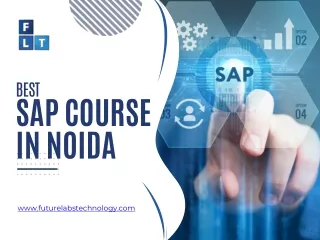 Future Labs Technology: Leading the Way in SAP Education in Noida