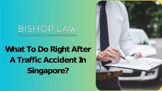 What to Do Right After a Traffic Accident in Singapore?