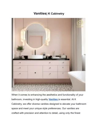 Vanities_ K Cabinetry