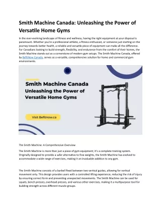 smith-machine-canada-unleashing-the-power-of-versatile