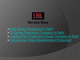 Best TV Series Production Company In Delhi