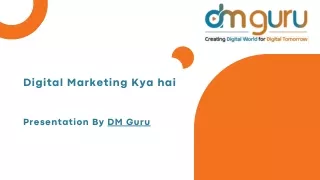 Digital Marketing Kya Hai