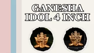 Ganesha Idol 4 Inch