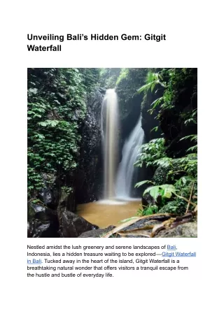 Unveiling Bali’s Hidden Gem_ Gitgit Waterfall