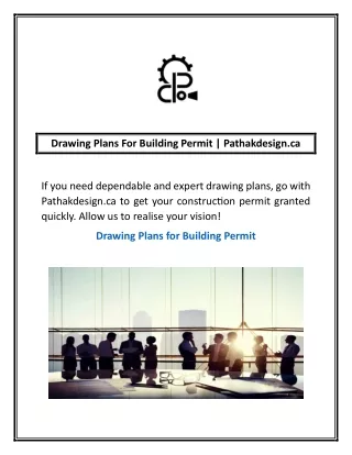 Drawing Plans For Building Permit | Pathakdesign.ca