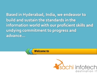 Sachi Infotech - Website Designing and Development Services