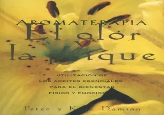 READ [PDF]  Aromaterapia: El olor y la psique