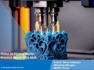 3D Printing Market Size, Share, Trends, Growth, And Forecast 2024-2032